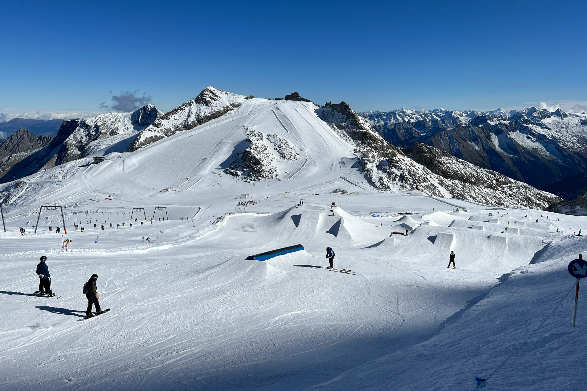 Galeria: Lodowiec Hintertux - październik 2021